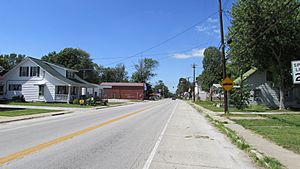 Looking northwest on Main Street (Ohio State Route 125) in Hamersville