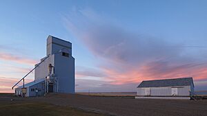 Hussar Grain Elevator
