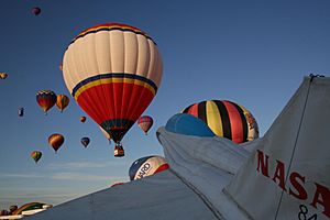Inflatable Half-Scale NASA FA-18 2010 International Balloon Fiesta