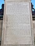 Inscriptions on South African War Memorial, Cardiff, December 2020 04