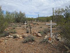 Ironwood Forest National Monument Silverbell Cemetery Arizona 2014