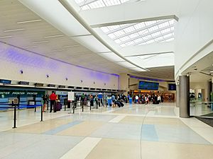 John Glenn International Airport Departure level