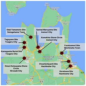 Jomon archaeological sites in Aomori Prefecture
