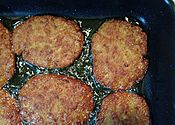 Kotlet on the pan