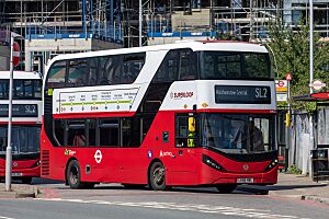 LK66HBL Arriva London Superloop HA42 ADL Enviro400City