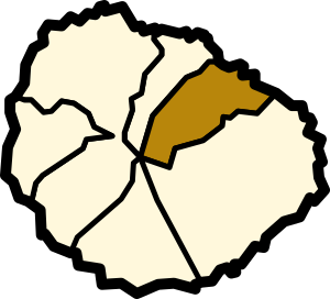 Location of Hermigua on La Gomera