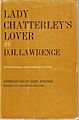 Lady chatterley's lover 1959 US unexpurgated edition