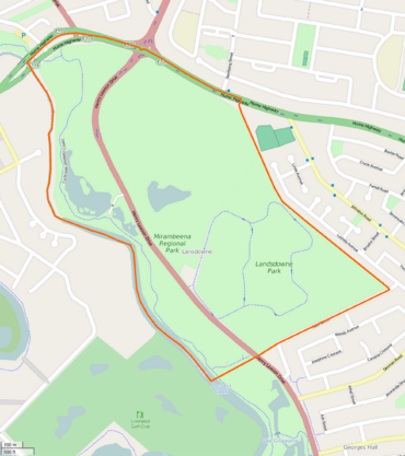 Lansdowne suburb boundaries.png