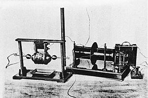 Marconi 1897 spark gap transmitter