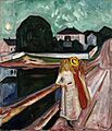 Munch Girls on the pier Kimbell