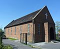 New Hope Centre (Elim Pentecostal), Larch Avenue, Bellfields, Guildford (April 2014, from Southeast)