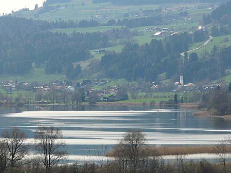 Niedersonthofen mit Niedersonthofener See