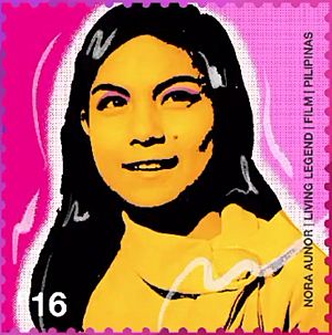 Nora Aunor 2022 stamp of the Philippines