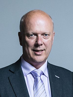 Official portrait of Chris Grayling crop 2