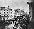 Orangemen's Parade in the late 1860s on King Street East