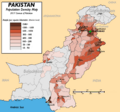 Pakistan population density