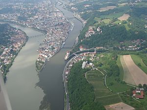 Passau aerial view 1