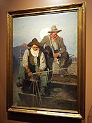 Phoenix-Wells Fargo Museum-N. C. Wyeth-The Pay Stage-1909