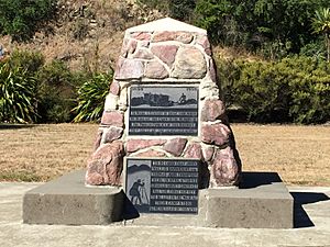 Pioneers' Memorial in Tuamarina