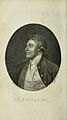 Portrait of Jean-Louis de Lolme from Constitution de l'Angleterre (1789)