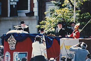 Rabbi Menachem Mendel Schneerson - Lag BaOmer parade
