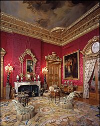 Red Drawing Room at Waddesdon Manor