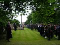 Remembrance Service at Rosebank Cemetery, Edinburgh