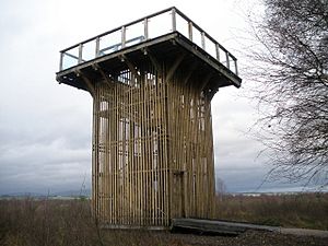 S.N.H. Observatory overlooking Flanders Moss - geograph.org.uk - 1591551
