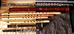 Shinobue and other flutes