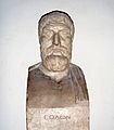 Bust of a bearded man, inscribed in Greek with the name Solon
