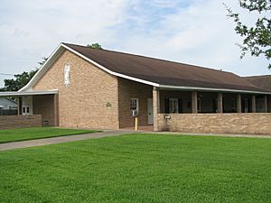 St. Joseph's Catholic Church Hall, Loreauville, Louisiana, USA