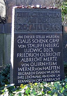 Stauffenberg-tomb