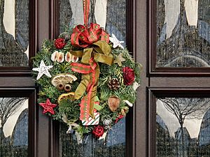 Türkranz in der Adventszeit