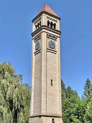 The Great Northern Clocktower, Riverfront Park, Spokane, WA (53795365162)