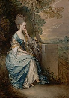 Thomas Gainsborough (English - Portrait of Anne, Countess of Chesterfield - Google Art Project