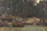 Tom Roberts - Wood Splitters, 1886 2