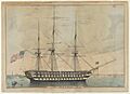 U. S. Ship North Carolina, 102 Guns MET DP853584