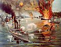 USS Olympia art NH 91881-KN cropped