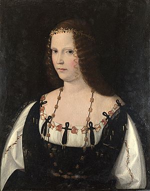 Veneto - Portrait of an Unidentified Young Lady - National Gallery