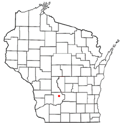 Location of Excelsior, Wisconsin