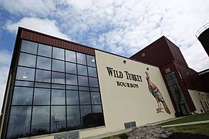 Wild Turkey Bourbon distillery