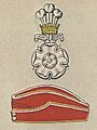 Yorkshire Hussars badge and service cap