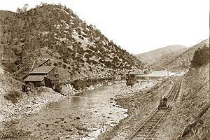 Yosemite Valley Railroad At The Mine (1907)