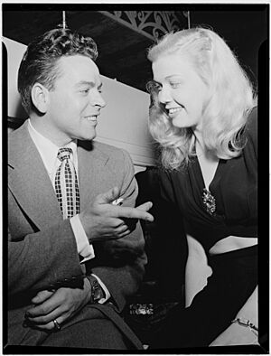 (Portrait of Doris Day and Les Brown, Aquarium, New York, N.Y., ca. July 1946) (LOC) (4843125023)