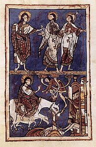 12th-century unknown painters - Entry into Jerusalem - WGA15827