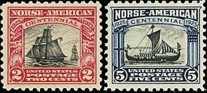 1925NorseAmericanCentennialUSstamps