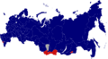 1991 Russian presidential election map by federal subjects
