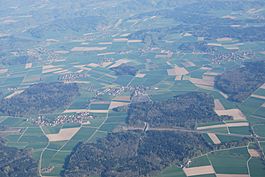Aerial view of Heinrichswil-Winistorf
