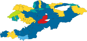2015 Kyrgyzstani legislative election map
