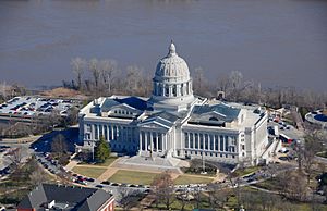 AP of Missouri State Capitol Building